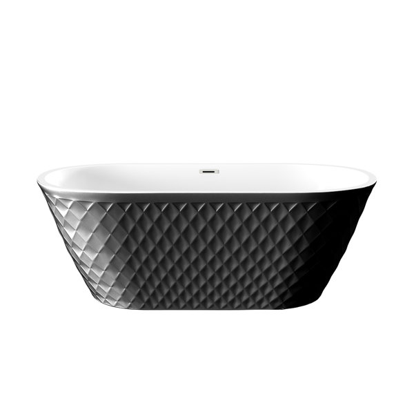 BRABOL Acrylic Bathtub Wayfair